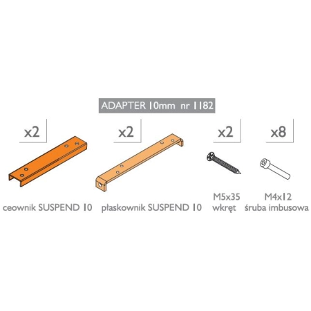 Adapter Suspend 10mm